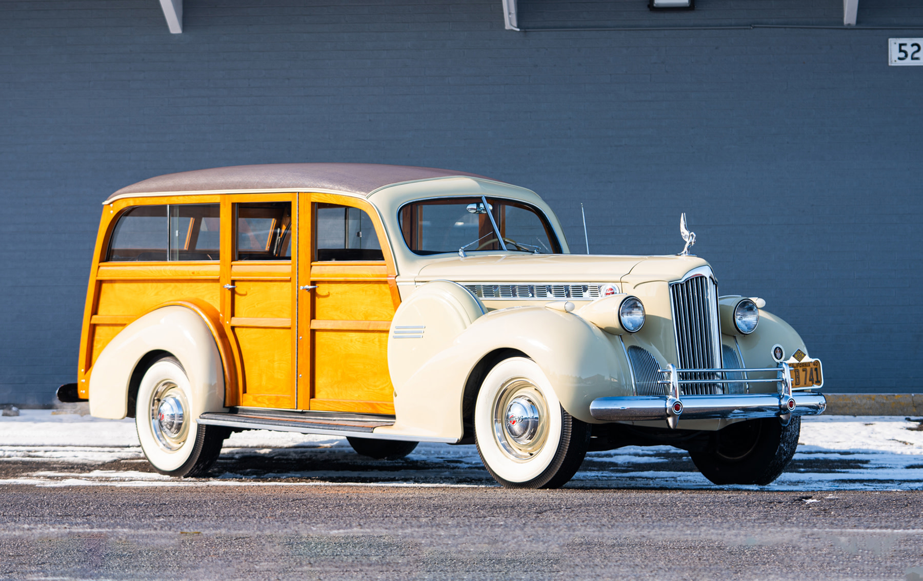 1940 Packard One-Sixty Super 8 Station Wagon | Gooding Christie's